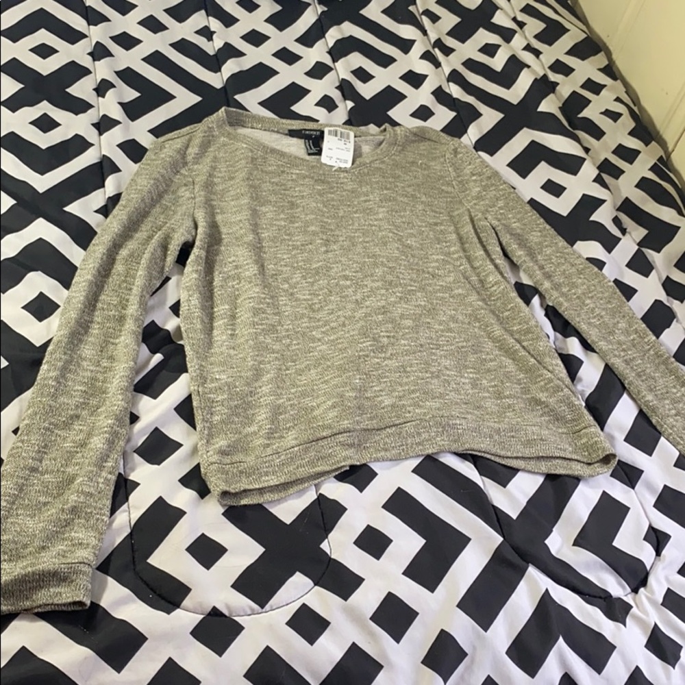 Grey Forever 21 Shirt Never Worn